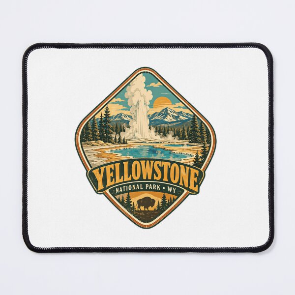 Item preview, Yellowstone National Park Wy Travel Hiking Explorer designed and sold by Simsimah26Parks.