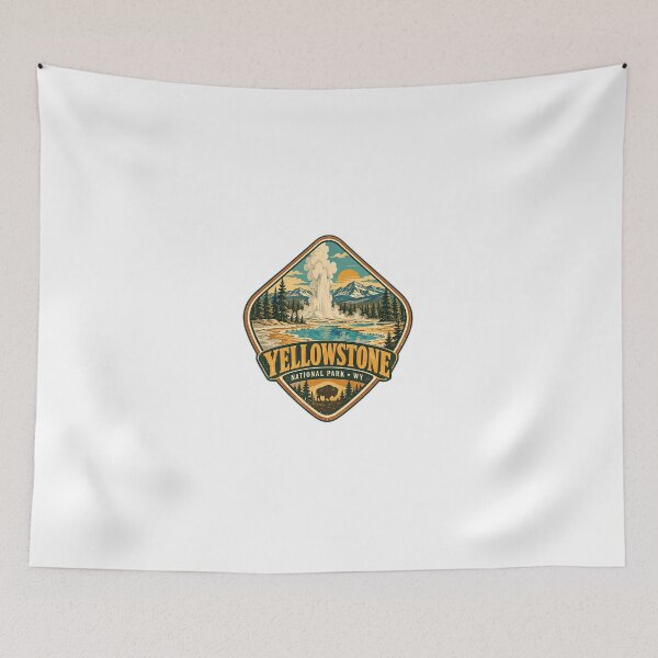 Item preview, Yellowstone National Park Wy Travel Hiking Explorer designed and sold by Simsimah26Parks.