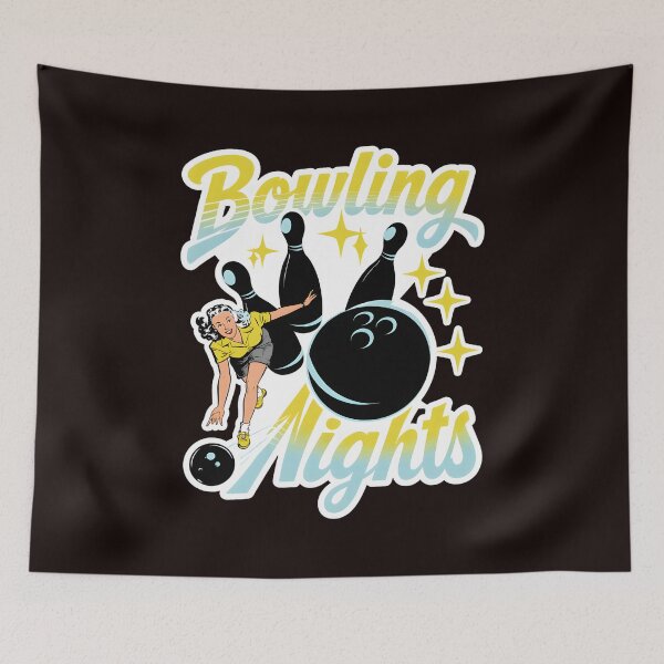 Item preview, Retro Bowling Mania Woman designed and sold by sil-gen-rove.