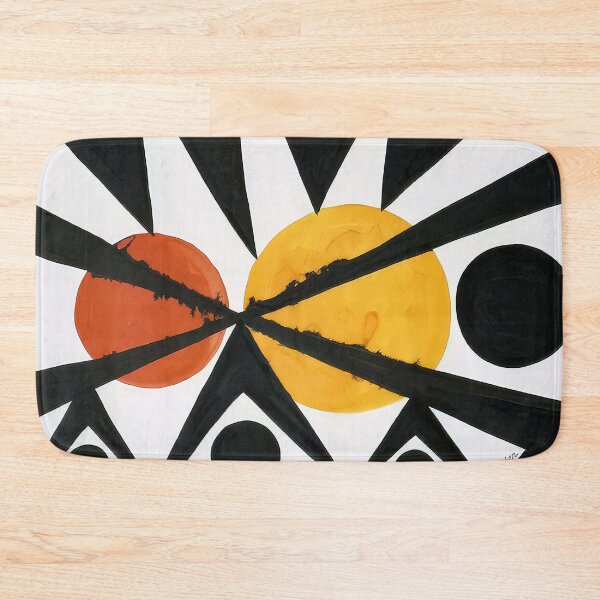 Item preview, Across the orange moons 1967 designed and sold by NeonCanvasDream.