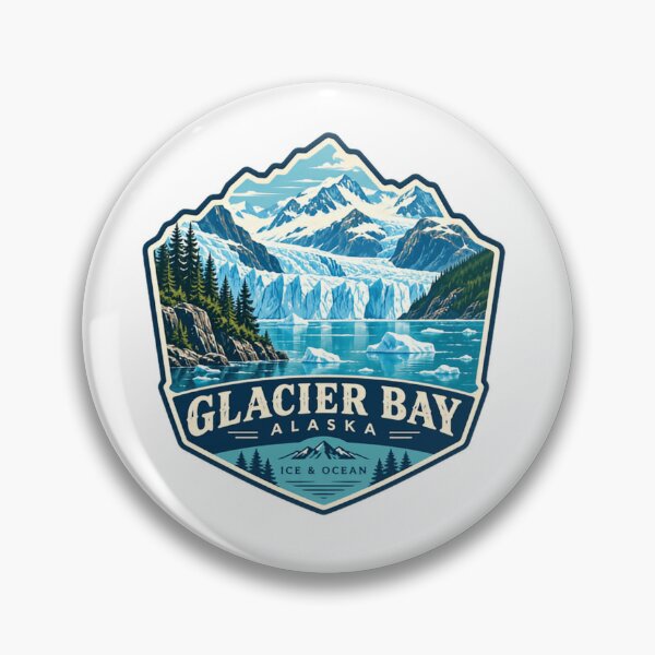 Item preview, Glacier Bay Alaska Ice & Ocean National Park Travel Souvenir Adventure designed and sold by Simsimah26Parks.