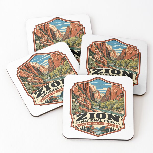 Item preview, Zion National Park Cliffs Of The Virgin River Utah Traveler Hiker Outdoors Souvenir designed and sold by Simsimah26Parks.
