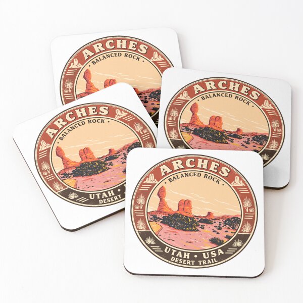 Item preview, Arches Balanced Rock Utah USA Desert Trail National Park Travel Hiker designed and sold by NeedForParks.