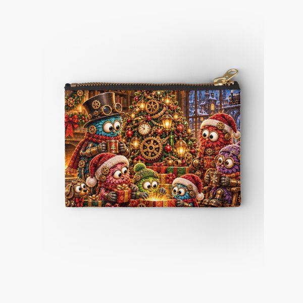 Item preview, Merry Christmas, Family Gathering, Steampunk Christmas Art designed and sold by TheThinglings.