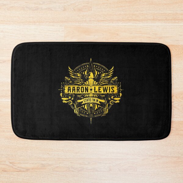 Item preview, Aaron Lewis State In Emblem Gold Black  designed and sold by sil-gen-rove.