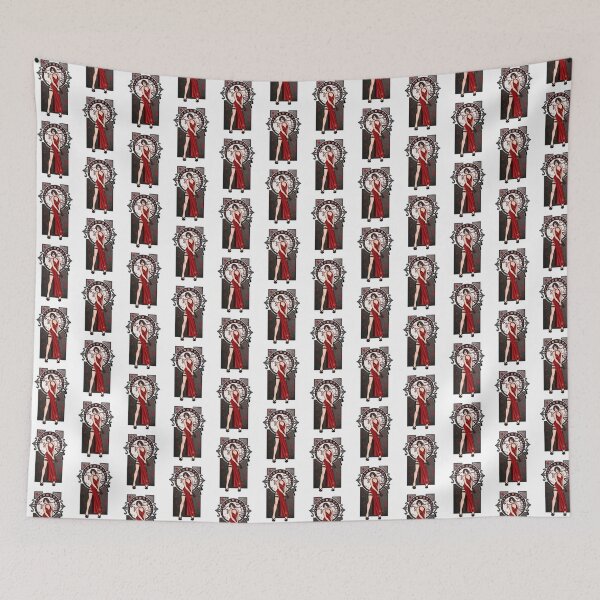 Item preview, The B in the Red Dress Artistic Design with Bold Typography designed and sold by TheDemgenerate.