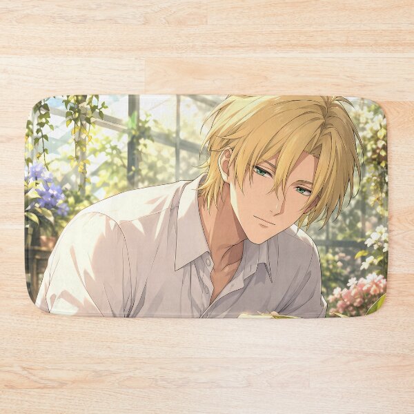 Item preview, Ash Lynx Banana Fish Peaceful Sunlit Greenhouse Garden designed and sold by mildaclairmo.