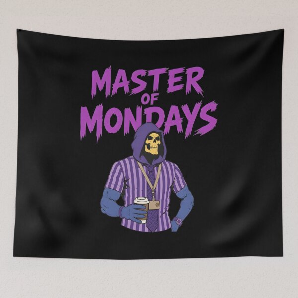 Item preview, Master of Mondays Skeletor Coffee Drinker designed and sold by sil-gen-rove.