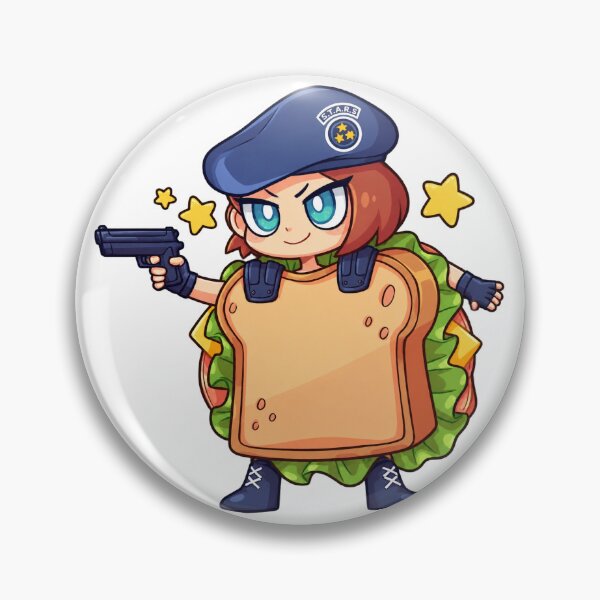 Item preview, Cute Tiny Jill Sandwich Illustration Design for Food Lovers designed and sold by TheDemgenerate.