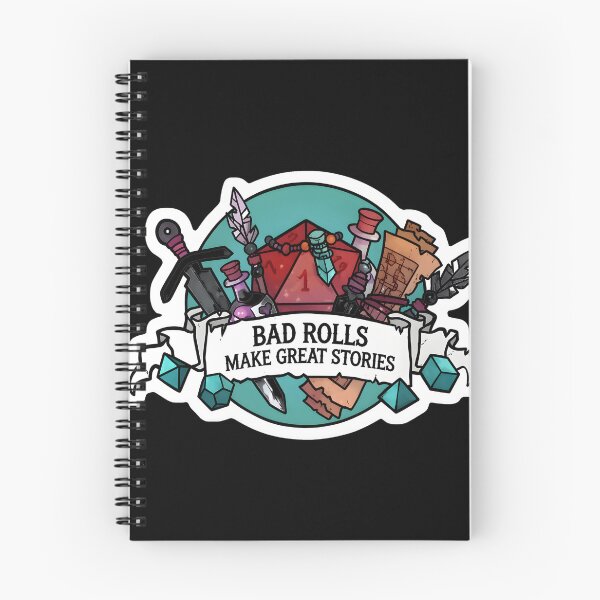 Item preview, Bad Rolls Make Great Stories D20 Gaming Banner designed and sold by sil-gen-rove.