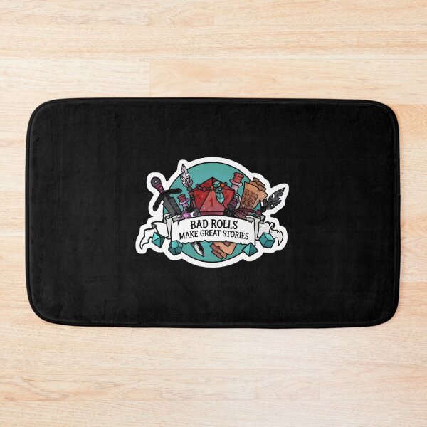 Item preview, Bad Rolls Make Great Stories D20 Gaming Banner designed and sold by sil-gen-rove.