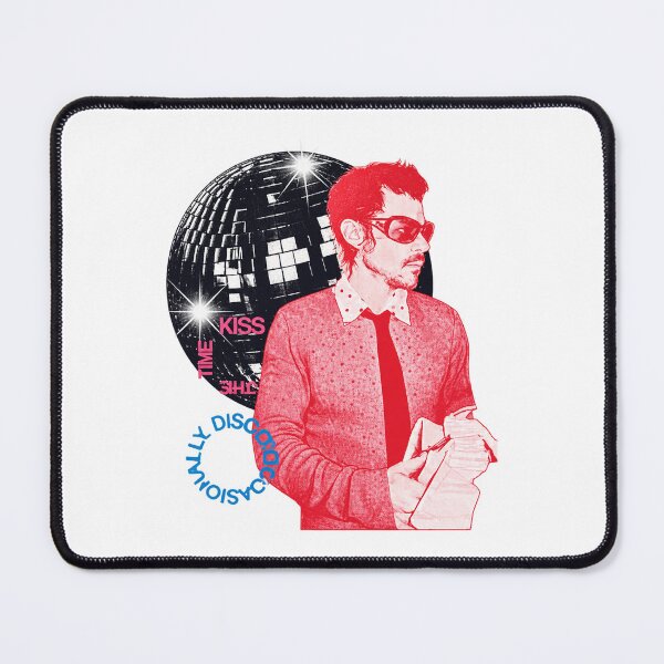 Item preview, Harry Styles Inspired Disco Ball Design with Seated Side View and Playful Text designed and sold by amirmintz.