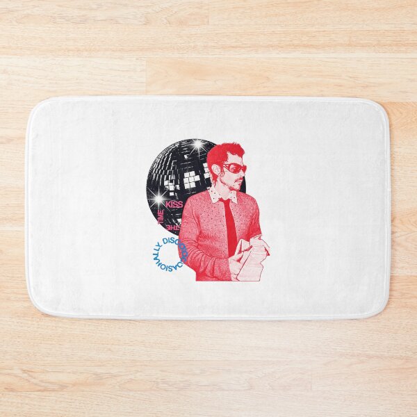 Item preview, Harry Styles Inspired Disco Ball Design with Seated Side View and Playful Text designed and sold by amirmintz.