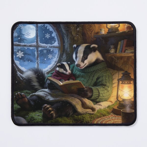 Item preview, Badger Enthralls Young'un With Tales of Wonder designed and sold by Tridentulus.