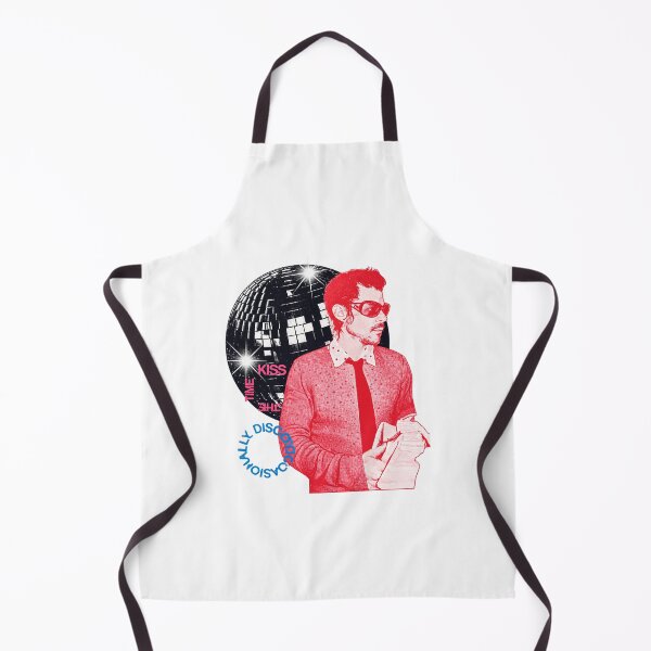Item preview, Harry Styles Inspired Disco Ball Design with Seated Side View and Playful Text designed and sold by amirmintz.