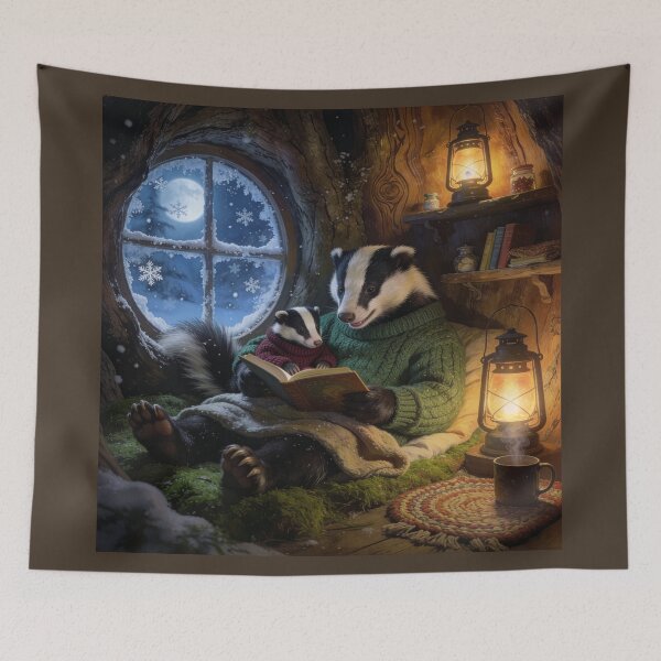 Item preview, Badger Enthralls Young'un With Tales of Wonder  designed and sold by Tridentulus.