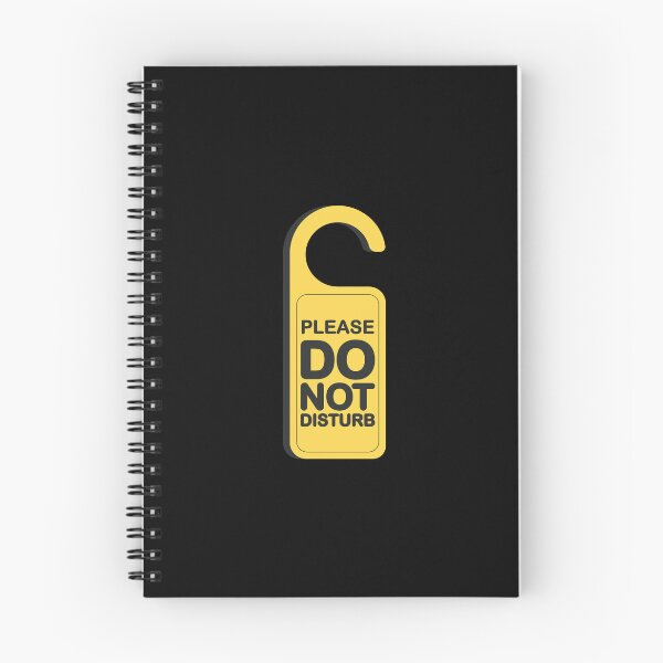 Item preview, Please Do Not Disturb Door Hanger - Funny Introvert & Office Humor Sticker designed and sold by PixellaneArt.