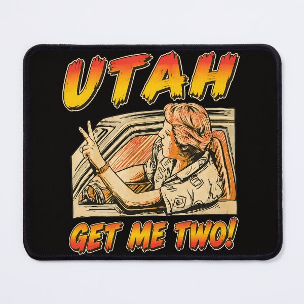 Item preview, Utah Get Me Two Retro Peace Sign Driver designed and sold by Pincel-Rebelde.