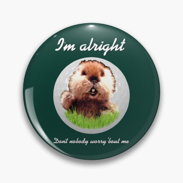 Item preview, I_m Alright Caddy shack Homage Gopher Kenny Loggins t Active  designed and sold by Sakurabyfoco.