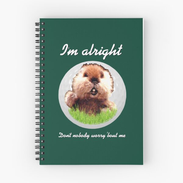Item preview, I_m Alright Caddy shack Homage Gopher Kenny Loggins t Active  designed and sold by Sakurabyfoco.