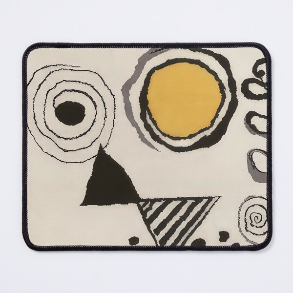 Item preview, Cercle jaune 1953 designed and sold by NeonCanvasDream.