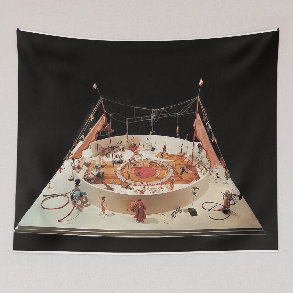 Item preview, Calder s circus 1931 designed and sold by NeonCanvasDream.