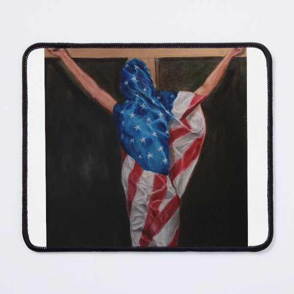 Item preview, Allegory of America on the Cross designed and sold by RoderickArtDC.