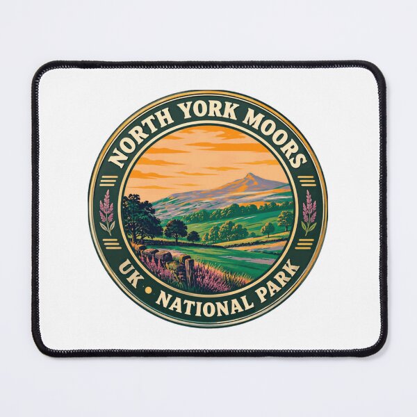Item preview, North York Moors UK • National Park Travel Souvenir England Visitor designed and sold by NeedForParks.