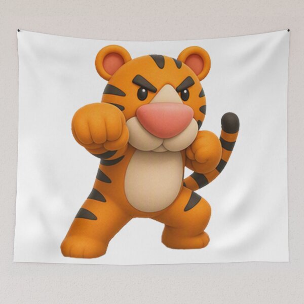 Item preview, Powerful little tiger fighter designed and sold by wonghong.