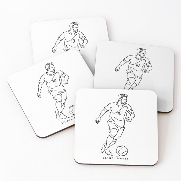 Item preview, Lionel Messi Minimalist Line Art - Continuous Contour Soccer Legend Portrait designed and sold by arfindo-indra.