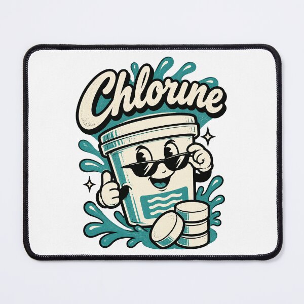 Item preview, Chlorine Element Chemistry Design - Scientific Atomic Symbol Artwork designed and sold by fred2266.