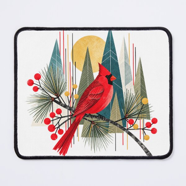 Item preview, Winter Cardinals | MCM Style designed and sold by EverydayMagik.