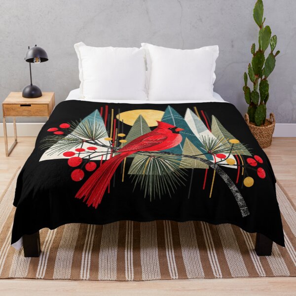 Item preview, Winter Cardinals | MCM Style  designed and sold by EverydayMagik.