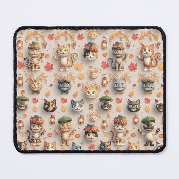 Item preview, Cozy Cat Autumn Pastels designed and sold by KingsArtworx 2.