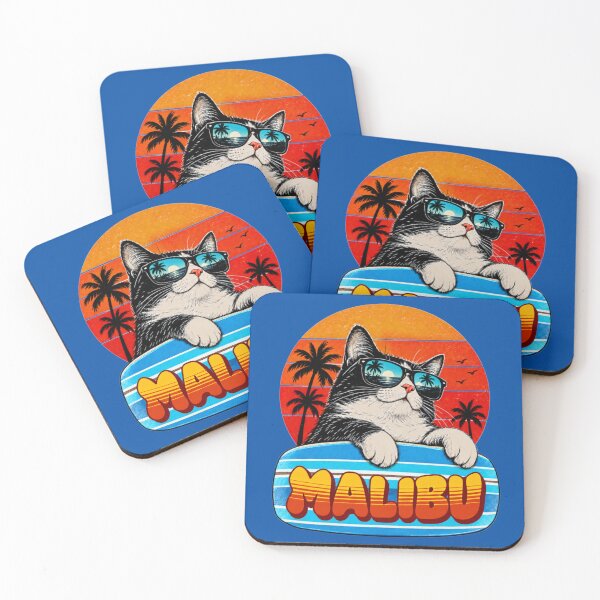 Item preview, Cool California Cat- Malibu designed and sold by GonePlatinum.