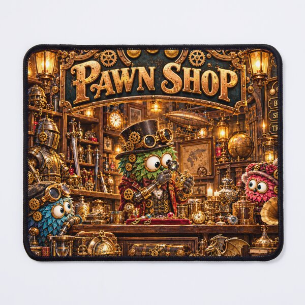 Item preview, Pawn Shop Steampunk Art designed and sold by TheThinglings.