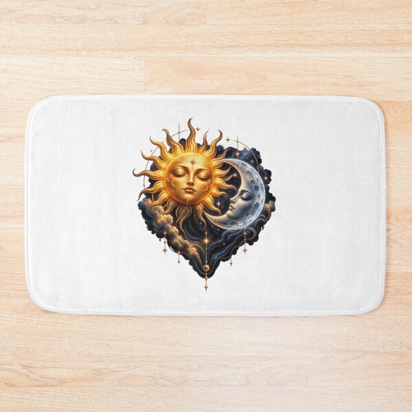 Item preview, Sun and Moon Sharing One Shadow – Mystical Celestial Cosmic Design designed and sold by Prince Tripathi .