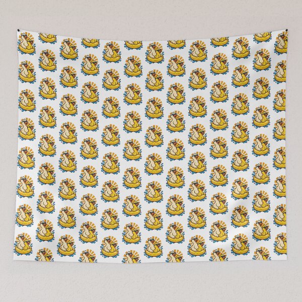 Item preview, Double Duck Illustration Featuring Two Playful Ducks in a Charming Design designed and sold by fred2266.