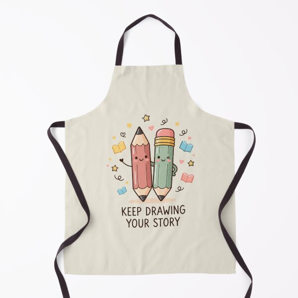 Item preview, Keep Drawing Your Story | Cute Pencils Artist Inspiration designed and sold by MrDev.