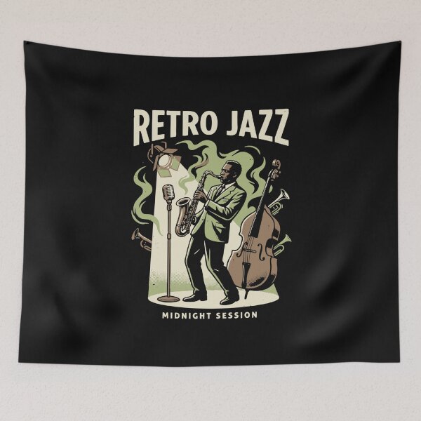 Item preview, Retro Jazz designed and sold by MadieCreative®.