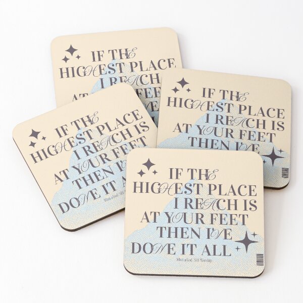 Item preview, At Your Feet – Christian Devotional Wall Art & Journal Design designed and sold by arvstudio.