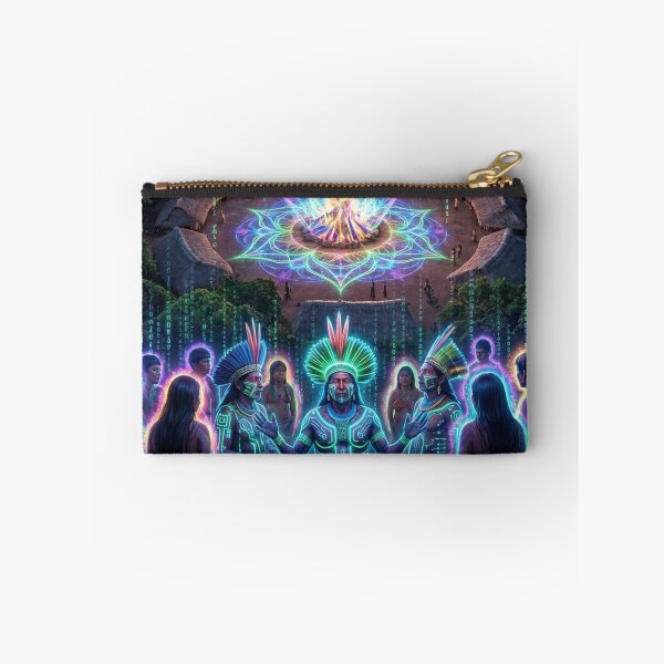 Item preview, Ancestral Wisdom · Shamanic Journey | Sacred Visionary Psychedelia · Inner Fire designed and sold by RoninGangStudio.