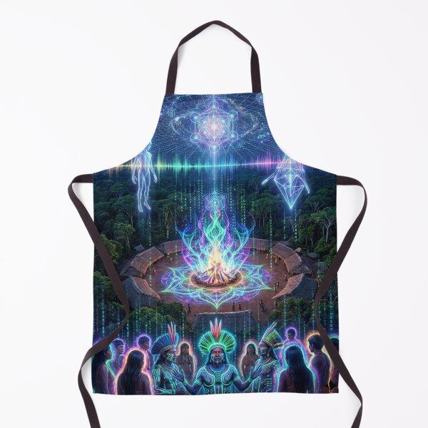 Item preview, Ancestral Wisdom · Shamanic Journey | Sacred Visionary Psychedelia · Inner Fire designed and sold by RoninGangStudio.