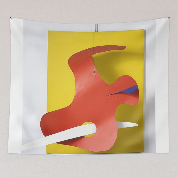 Item preview, Form against yellow yellow panel 1936 designed and sold by NeonCanvasDream.