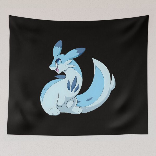 Item preview, Cute Blue Fantasy Creature Illustration designed and sold by ASTRAXO.
