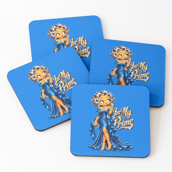 Item preview, Betty Boop In My Prime – Sapphire Blue Elegance designed and sold by Artbyminga.