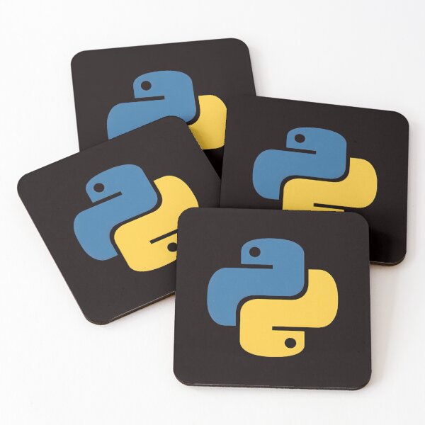 Item preview, Python Programming Language Snake Logo designed and sold by ASTRAXO.