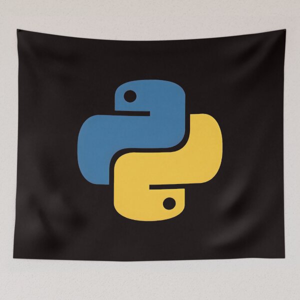 Item preview, Python Programming Language Snake Logo designed and sold by ASTRAXO.