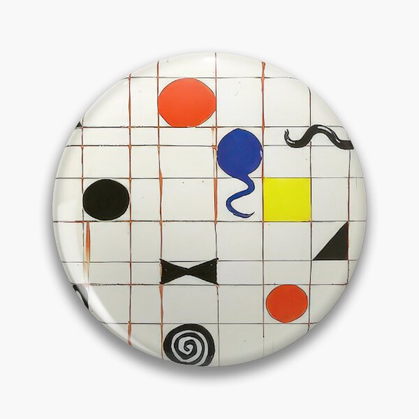 Item preview, Grid with symbols 1966 designed and sold by NeonCanvasDream.