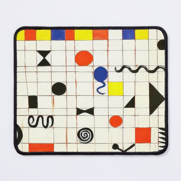 Item preview, Grid with symbols 1966 designed and sold by NeonCanvasDream.